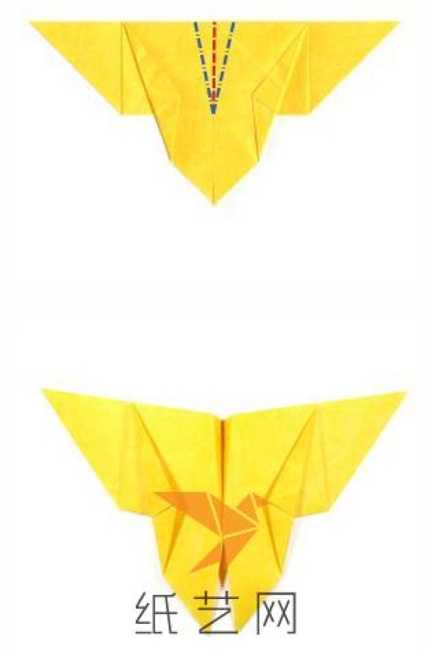 Simple and beautiful origami butterfly making tutorial