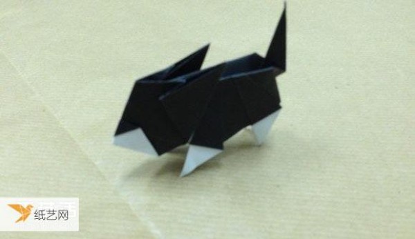 Share with you detailed step-by-step illustrations of small animal origami