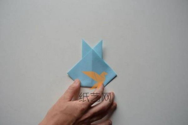 Cute origami rabbit handmade tutorial for children