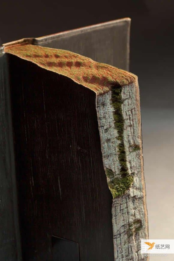 Transform the geography textbook directly into a super realistic book sculpture