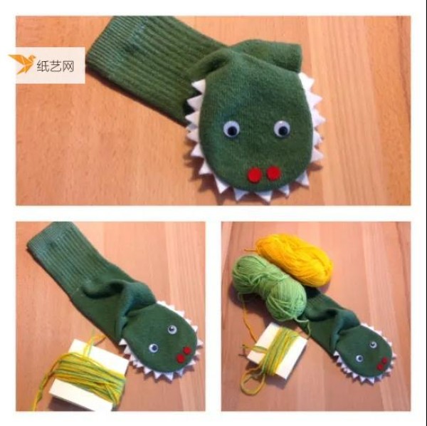 Just cut the socks and sew them together to make cute little monsters! (with tutorial)