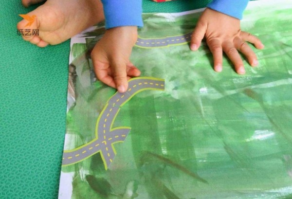 Tutorial on how to make a childlike map made by children