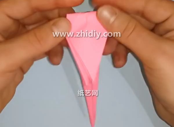 How to fold a three-dimensional origami parrot