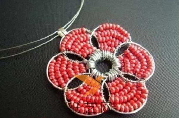 Tutorial on how to make large flower beaded earrings