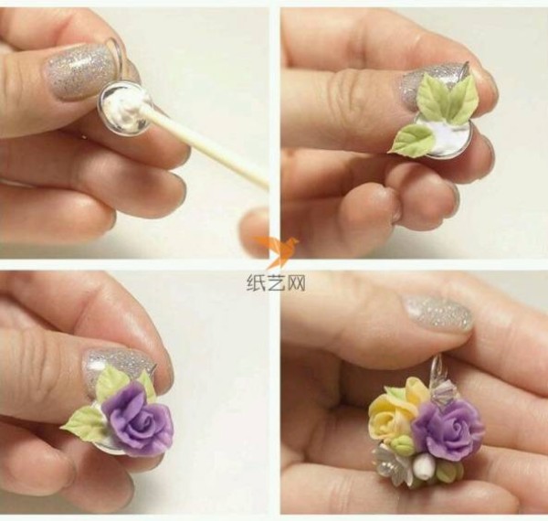 Clay flower ring making tutorial clay tutorial