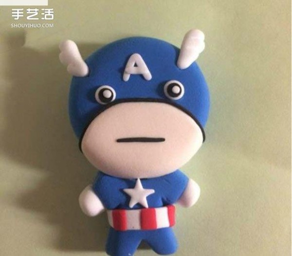 Tutorial on preparing ultra-light clay to handcraft Captain America