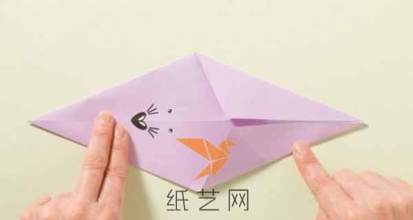 Cute childrens handmade origami little mouse origami tutorial for the New Year of the Rat