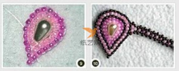 Beaded Teardrop Ring Necklace Making Tutorial