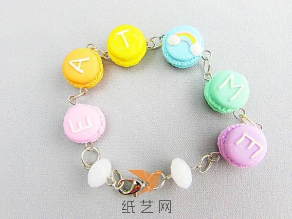 Clay Rainbow Bracelet Tutorial for Valentine’s Day Gifts