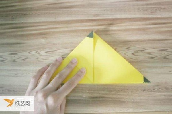 Show me how to fold Pikachu by hand with step-by-step illustrations