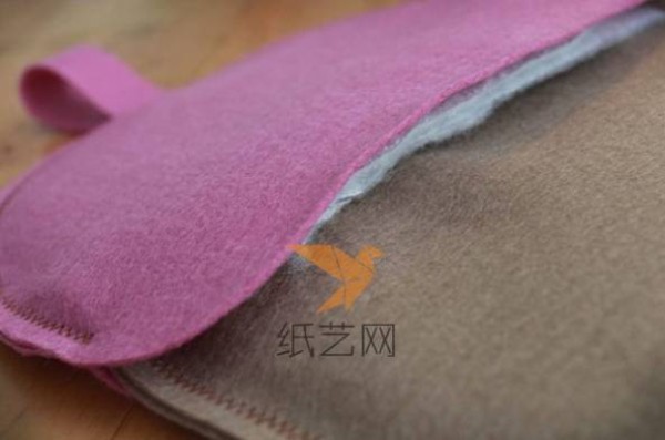 DIY tutorial for making hazelnut cartoon insulation mats using non-woven fabrics