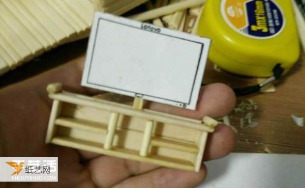 Super complete steps to hand-make a realistic villa model using disposable chopsticks