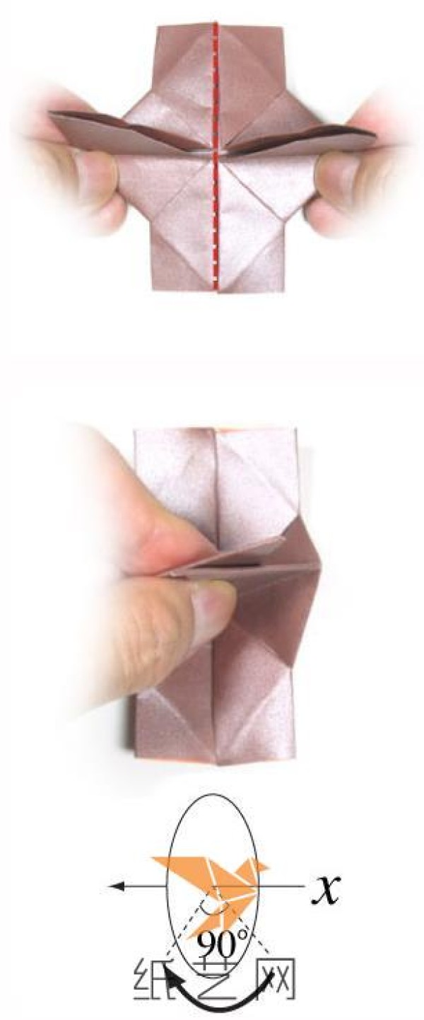 Classic simple origami camera toy making tutorial