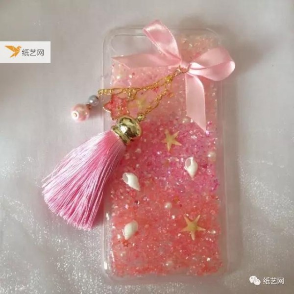 DIY mobile phone cases, non-woven, epoxy, cream glue, patch phone cases!