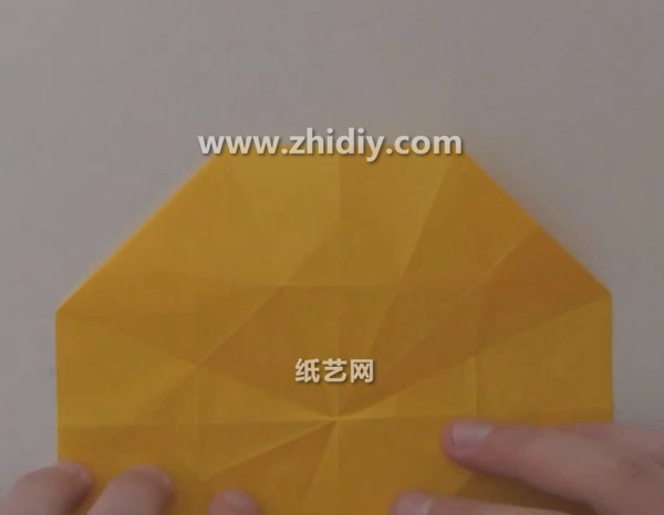 Origami video tutorial for handmade origami sun