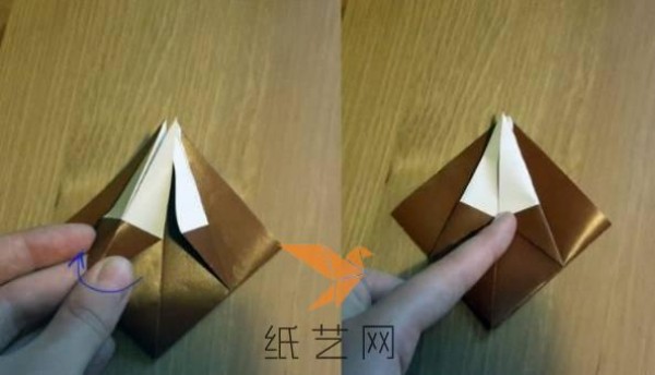 Cute handmade origami boat mandarin duck making tutorial