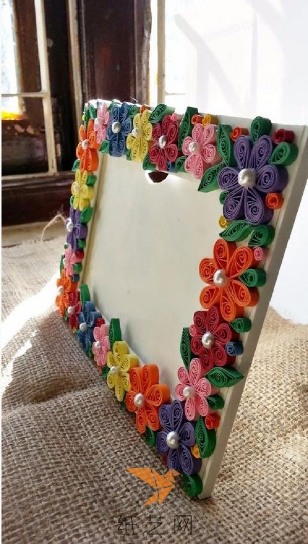 Super beautiful handmade paper photo frame making tutorial