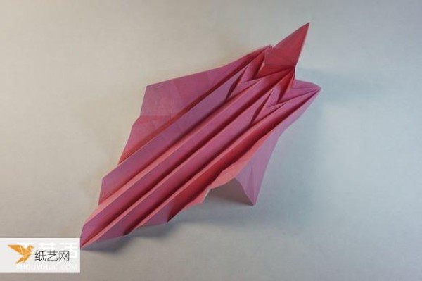 Illustrated step-by-step tutorial for girls using origami to fold something that looks complicated