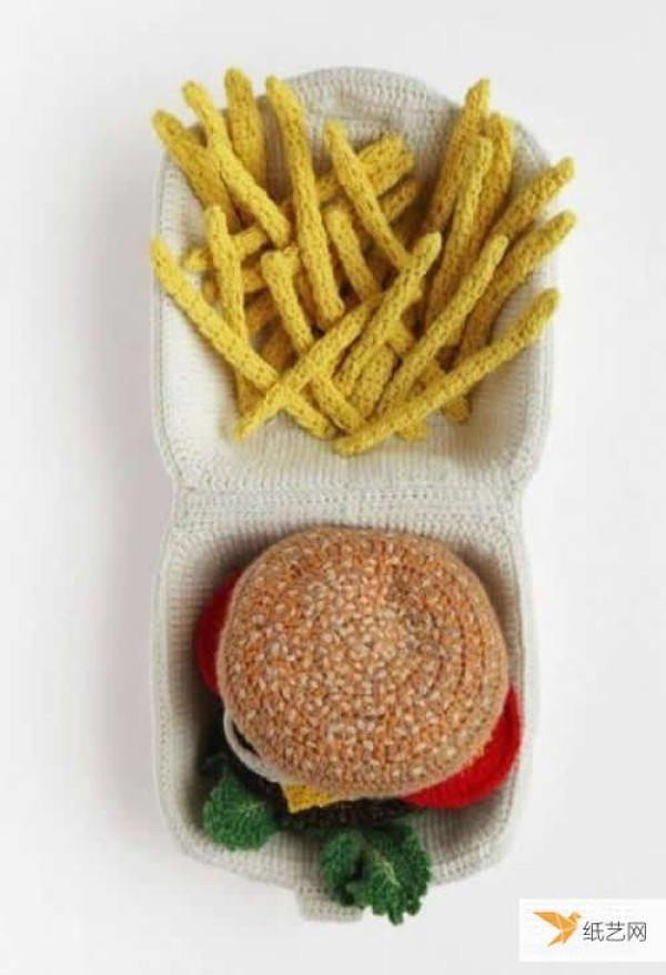 Creative and interesting food-themed knitted works that are not ordinary at all