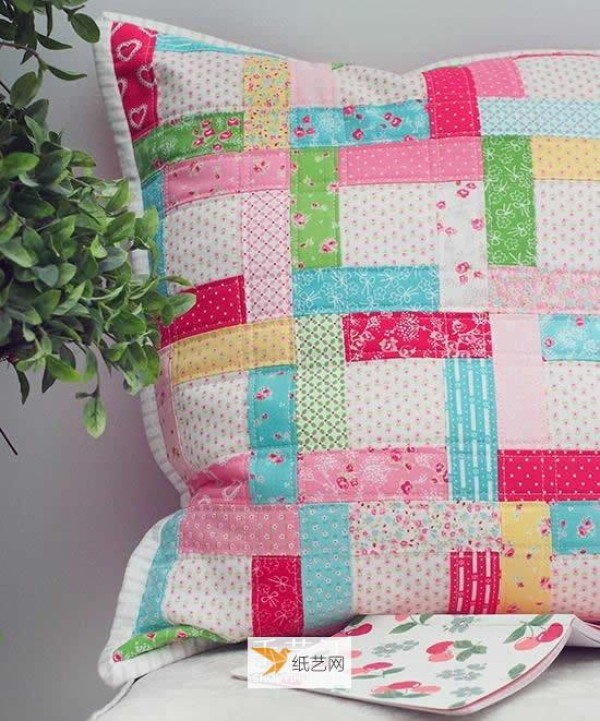 How to use patchwork to make your own fresh cushions