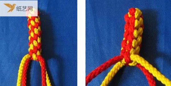 10 ways to knit using 4 ropes, illustrated tutorials