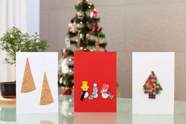 Three simple and beautiful Christmas card making tutorials