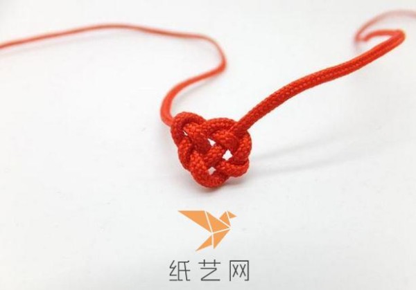 Beautiful Hand Knitted Heart Shape Chinese Knot Tutorial