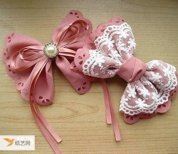 Tutorial on how to make two personalized bow hair accessories and hairpins