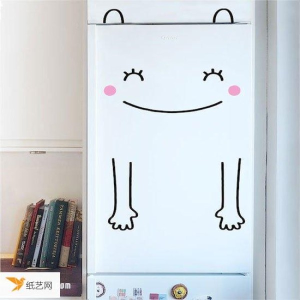 Cute and charming healing door sticker that can’t be blocked by closing the door