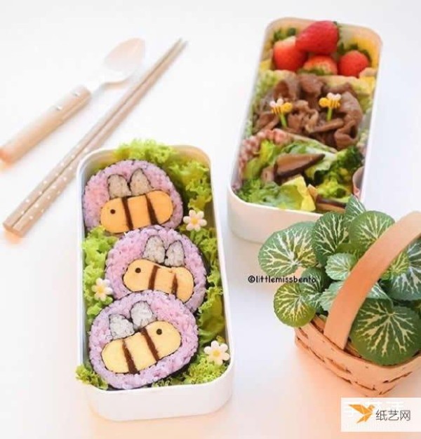 The cute Japanese cartoon sushi pictures will make you reluctant to eat them!