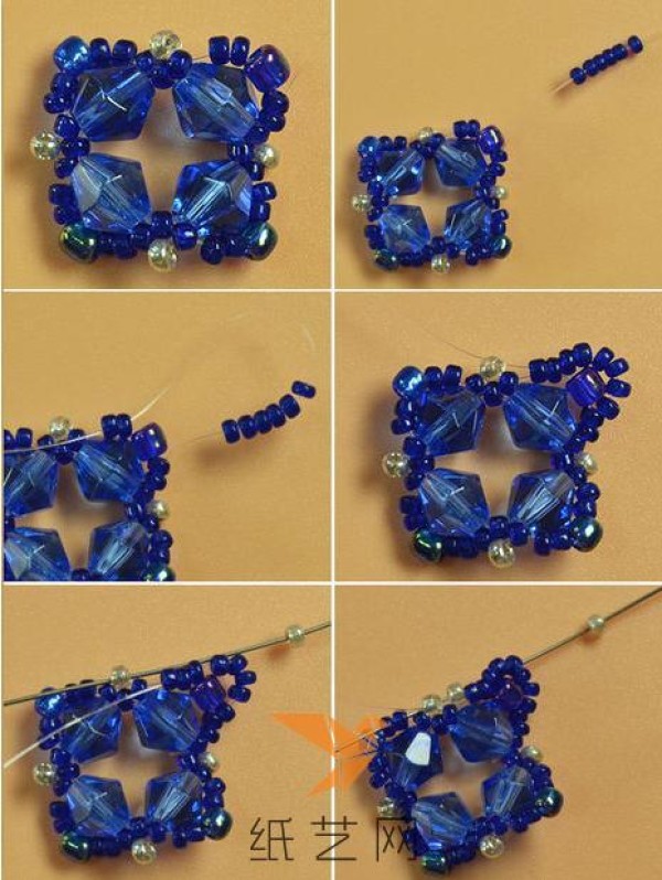 Exquisite beaded bracelet making tutorial