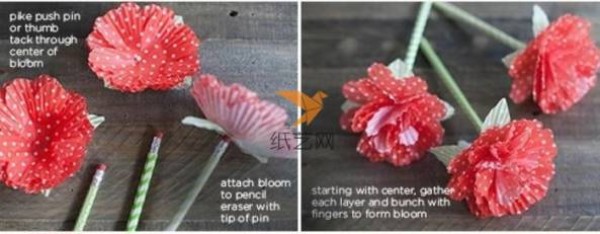 Paper art cherry blossom making tutorial paper art tutorial