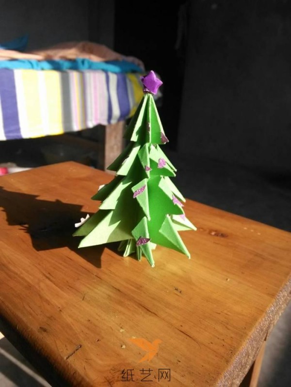 Origami Christmas Tree Video Tutorial