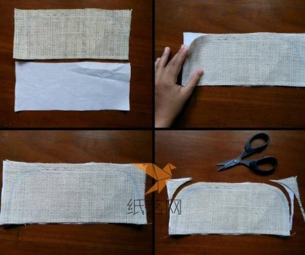 Cross stitch clutch bag making tutorial