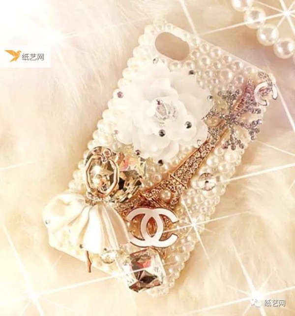 DIY mobile phone cases, non-woven, epoxy, cream glue, patch phone cases!