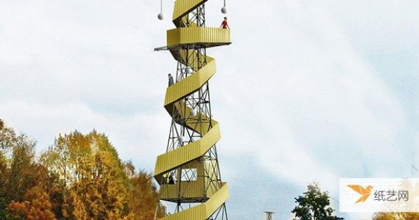 The second spring of abandoned electricity towers has been transformed into park observation decks