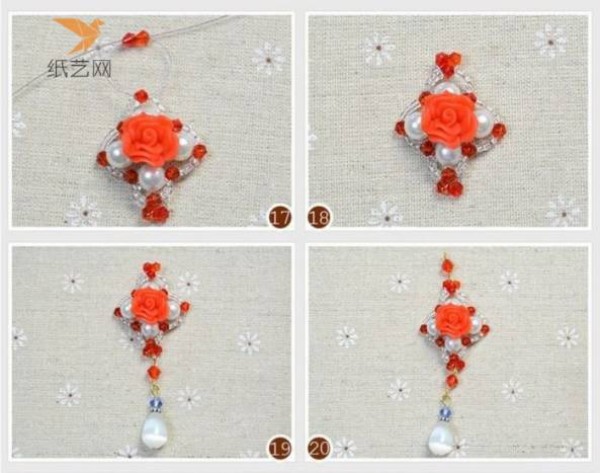 Beading Tutorial Spring Flowers Can’t Help but Worry Beaded Earrings Making Tutorial