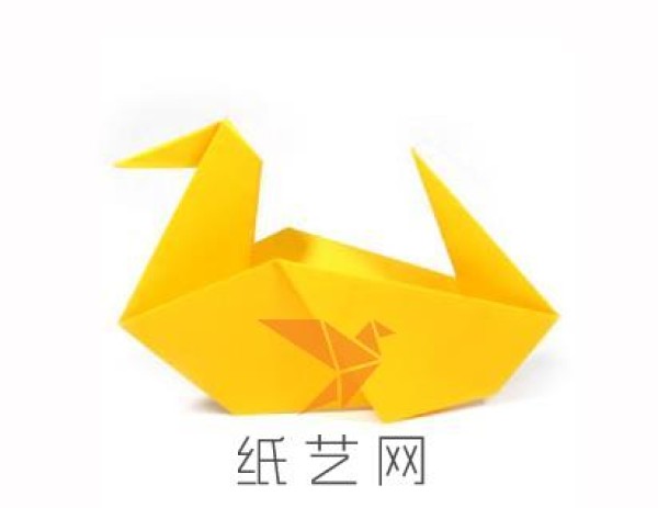 Simple Childrens Day handmade origami duck making tutorial