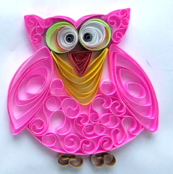 Tutorial on how to make cute paper owls