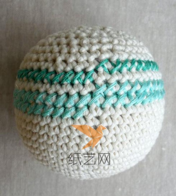 Beautiful and fresh crochet rainbow ball making tutorial