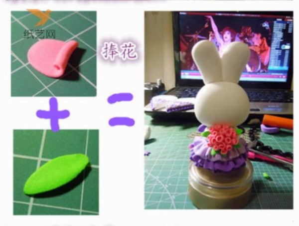 Clay Wedding Bunny Tutorial Clay Tutorial