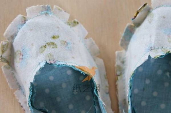 Patchwork baby cloth shoes Handmade baby cloth shoes