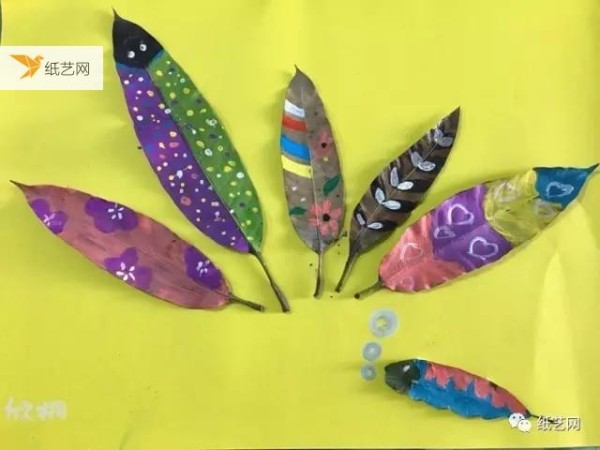 Painting on leaves, parent-child crafts, turning waste into treasure, and renovating old items tutorials