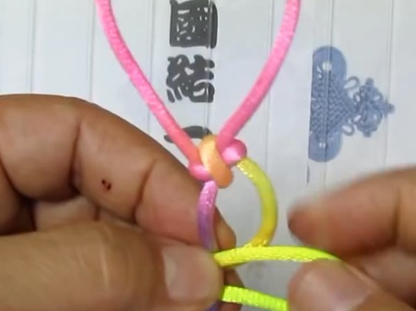 How to make a Chinese cross knot by hand—a basic introductory tutorial on the Chinese knot