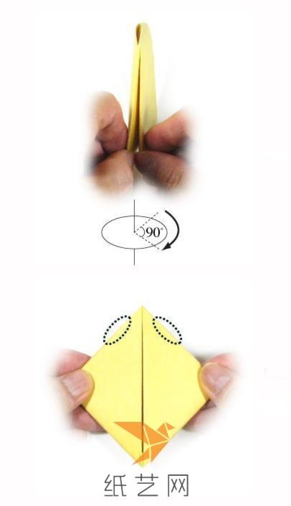 Tutorial on making origami boats for children during the Mid-Autumn Festival