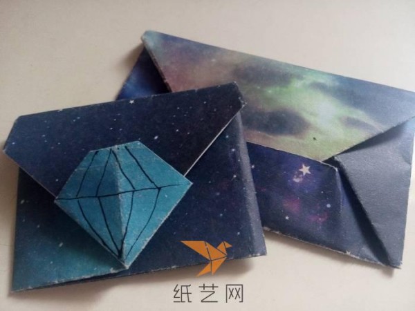 Starry sky envelope, beautiful starry sky envelope making tutorial