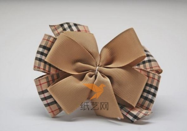 Beautiful Korean style bow hairpin making tutorial