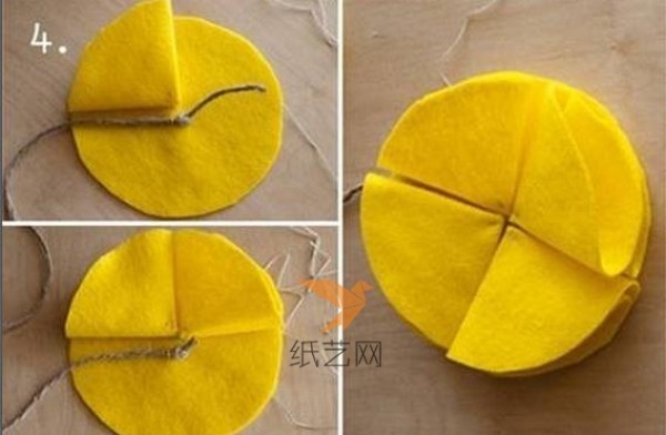 Simple and beautiful DIY tutorial for making decorative flowers from non-woven fabrics