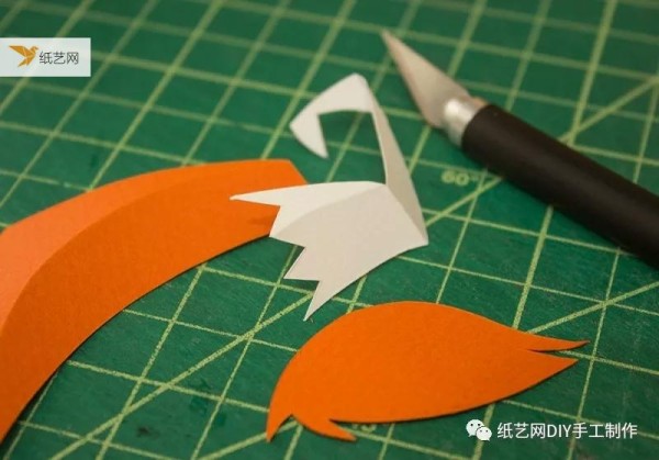 Illustrated tutorial for paper carving on the theme of The Little Prince