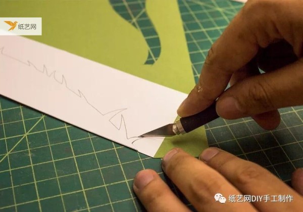 Illustrated tutorial for paper carving on the theme of The Little Prince